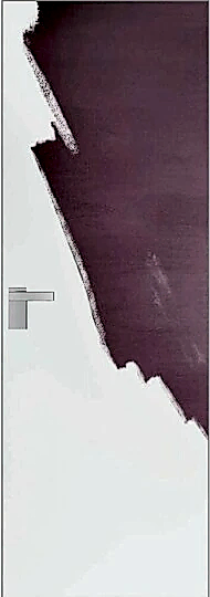 Дверное полотно "ProfilDoors 0z" (под покраску, с мат.алюм.кромкой с 4-х сторон)