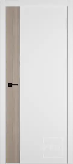 Дверное полотно VFD Urban-V Emalex ice / Red oak Black Edition